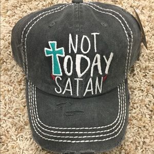 “Not today satan” hat